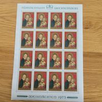 Kleinbogen Liechtenstein 1973