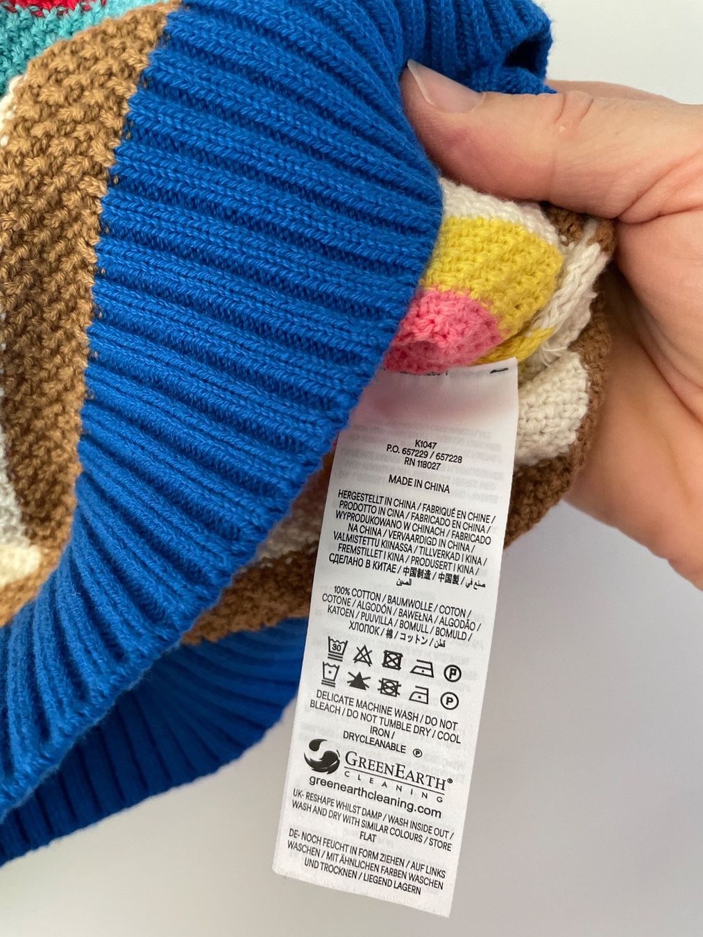 Tops: Boden Top Strick bunt Oberteil – Gebraucht aus Luzern von Ninamb 2