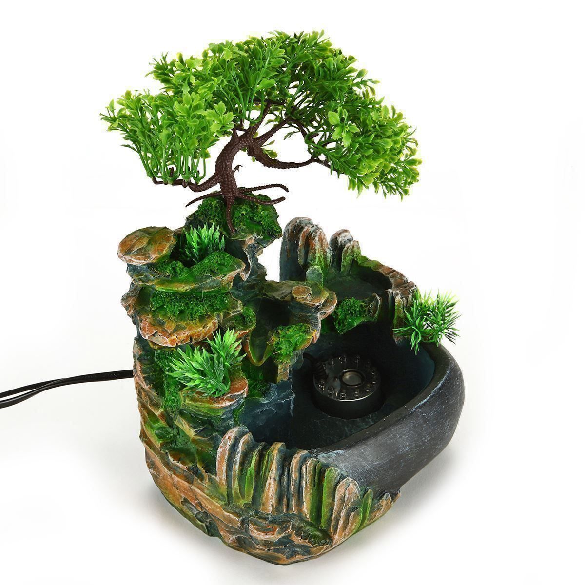 Teiche & Zierbrunnen: Zimmerbrunnen Wasserfall mit Vernebler – Neu (gemäss Beschreibung) aus Thun von Newnewshop 5