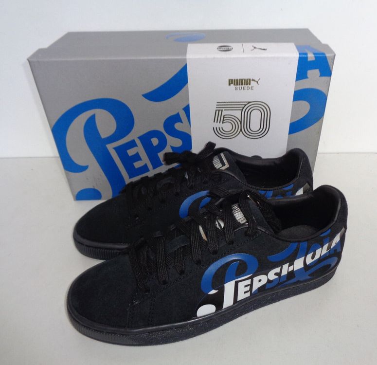 Puma Scarpe da donna: Puma Suède Pepsi-Cola Femme Taille 37,5 – Nuovo e nell'imballaggio originale da Courgenay venduto da Romano-Athletics