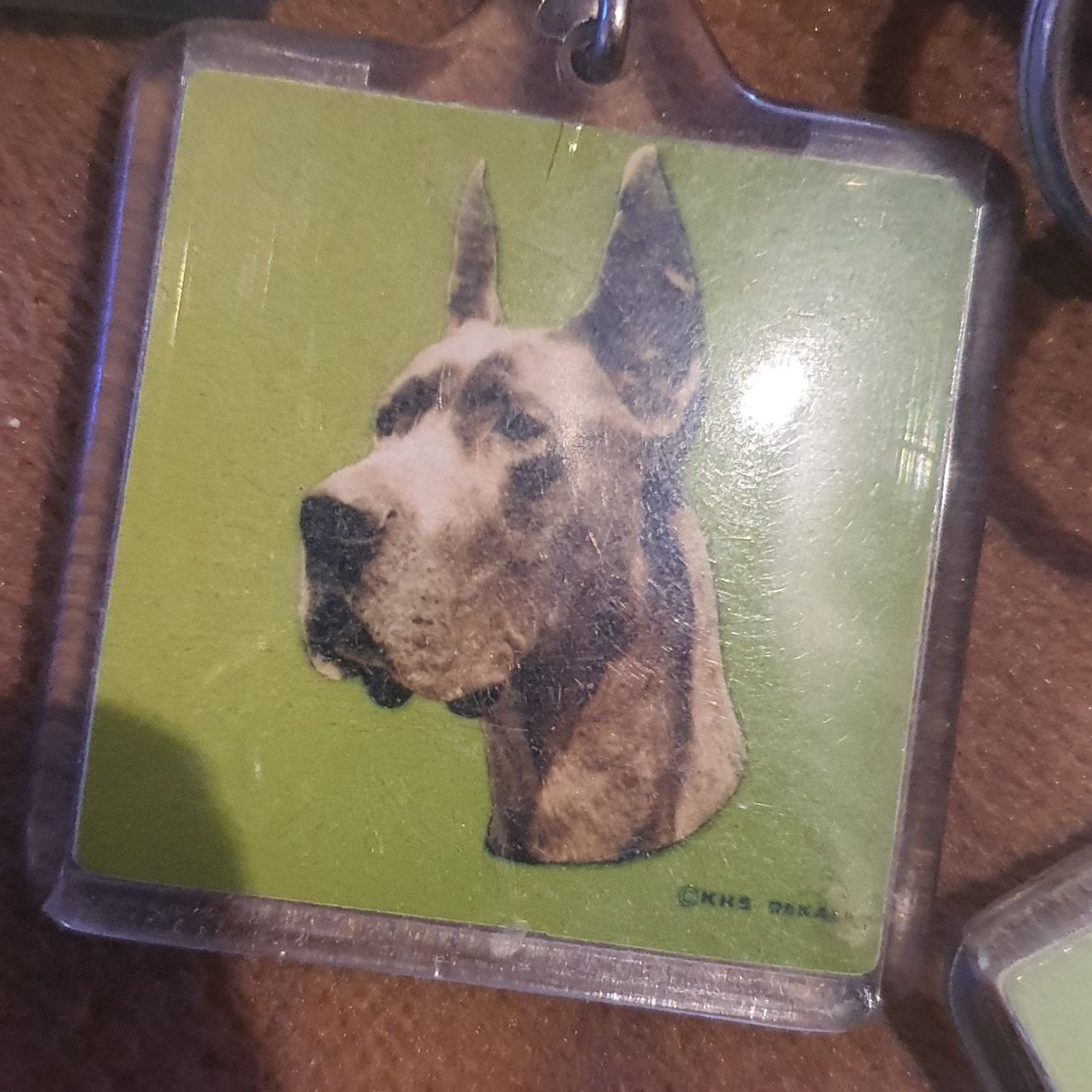 Portachiavi: Porte-clés vintage chien 4x4 cm – Nuovo (secondo la descrizione) da DUGNY (-Leytron) venduto da Rdeny