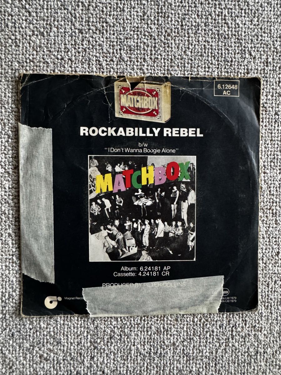 Schallplatten: Matchbox . Rockabilly Rebel - 7" Single- 70s – Gebraucht aus Rorbas von BlackstarRecords 1