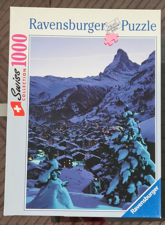 Puzzle 1000 Teile Beautiful Switzerland Meet the Sheep Zermatt 01.311 main image 1
