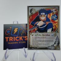 Naruto Bandai CCG Obito Uchiha Rare ENG