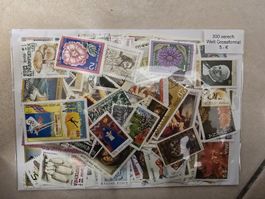 Briefmarken Sammlung, 300 Stück, Welt Grossformat