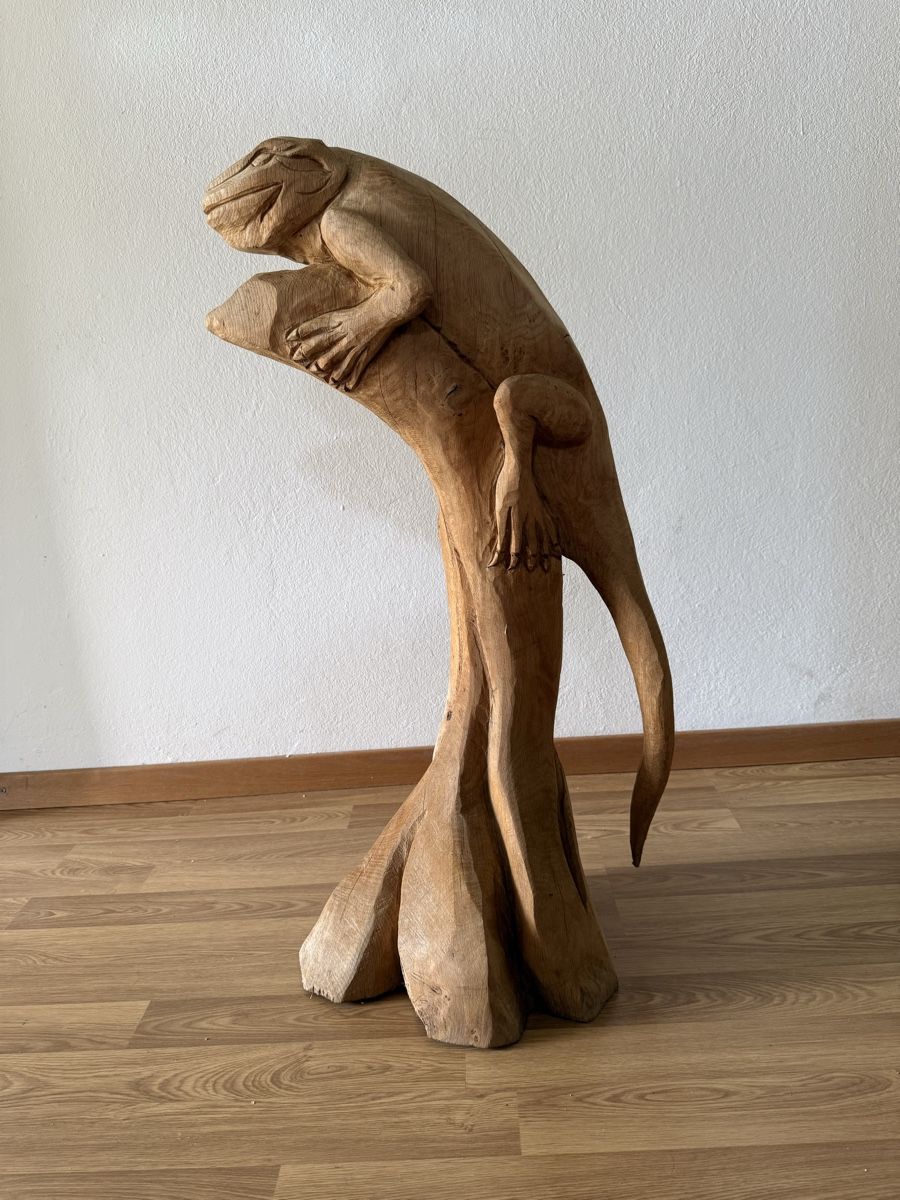 Figurines: Holzfigur geschnitzt – D'occasion à Grenchen par Bastet007