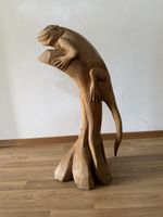 Holzfigur geschnitzt