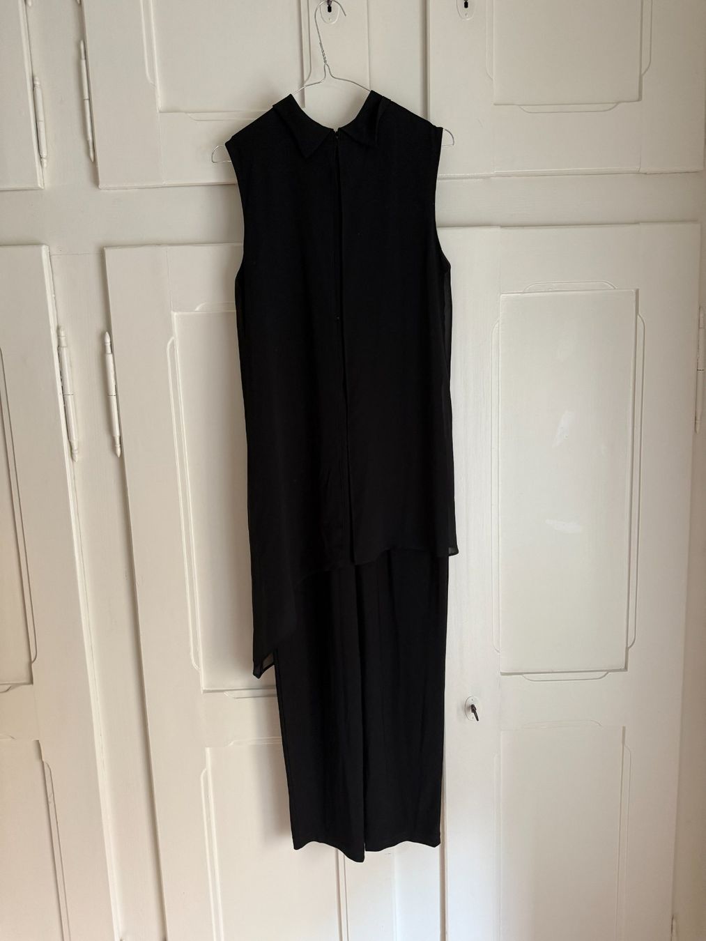 Tute: WALLIS - Chiffon Layering Jumpsuit schwarz 38 – Usato da Zürich venduto da Diazaio 3