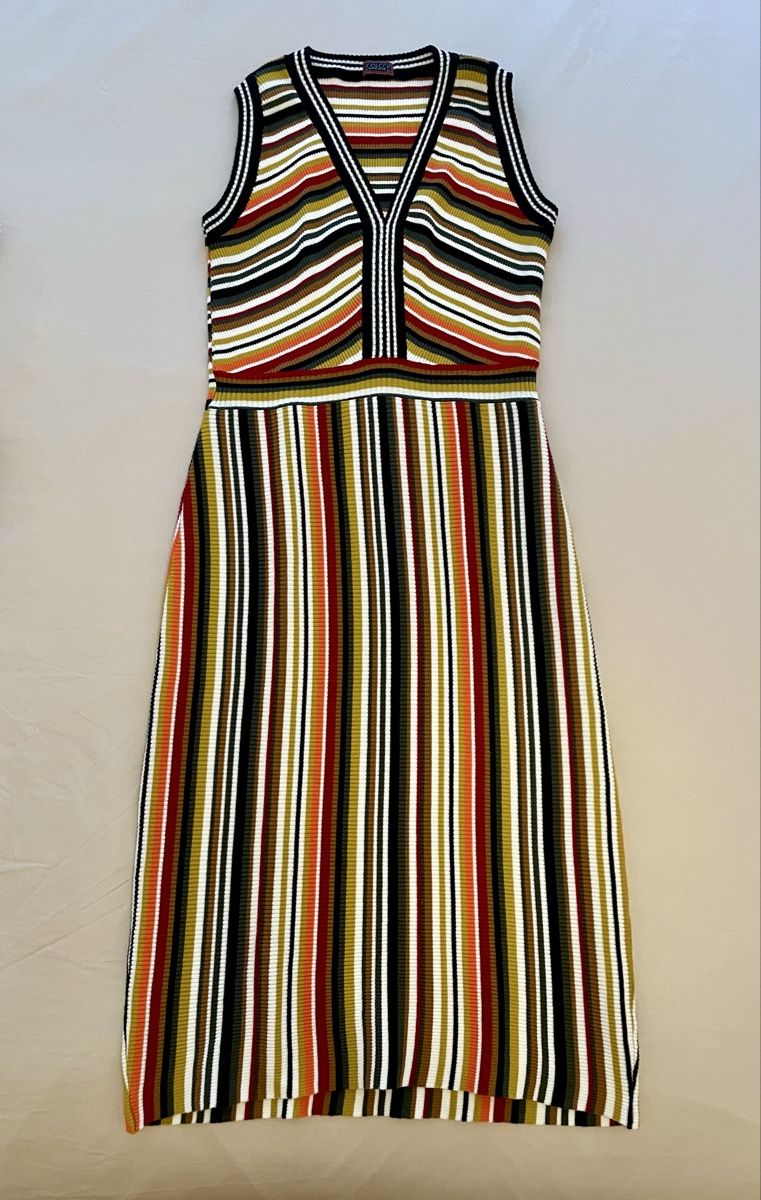 Vestiti: Ärmelloses gestreiftes Kleid, Gr. M – Nuovo (secondo la descrizione) da Zürich venduto da vik_isi 2