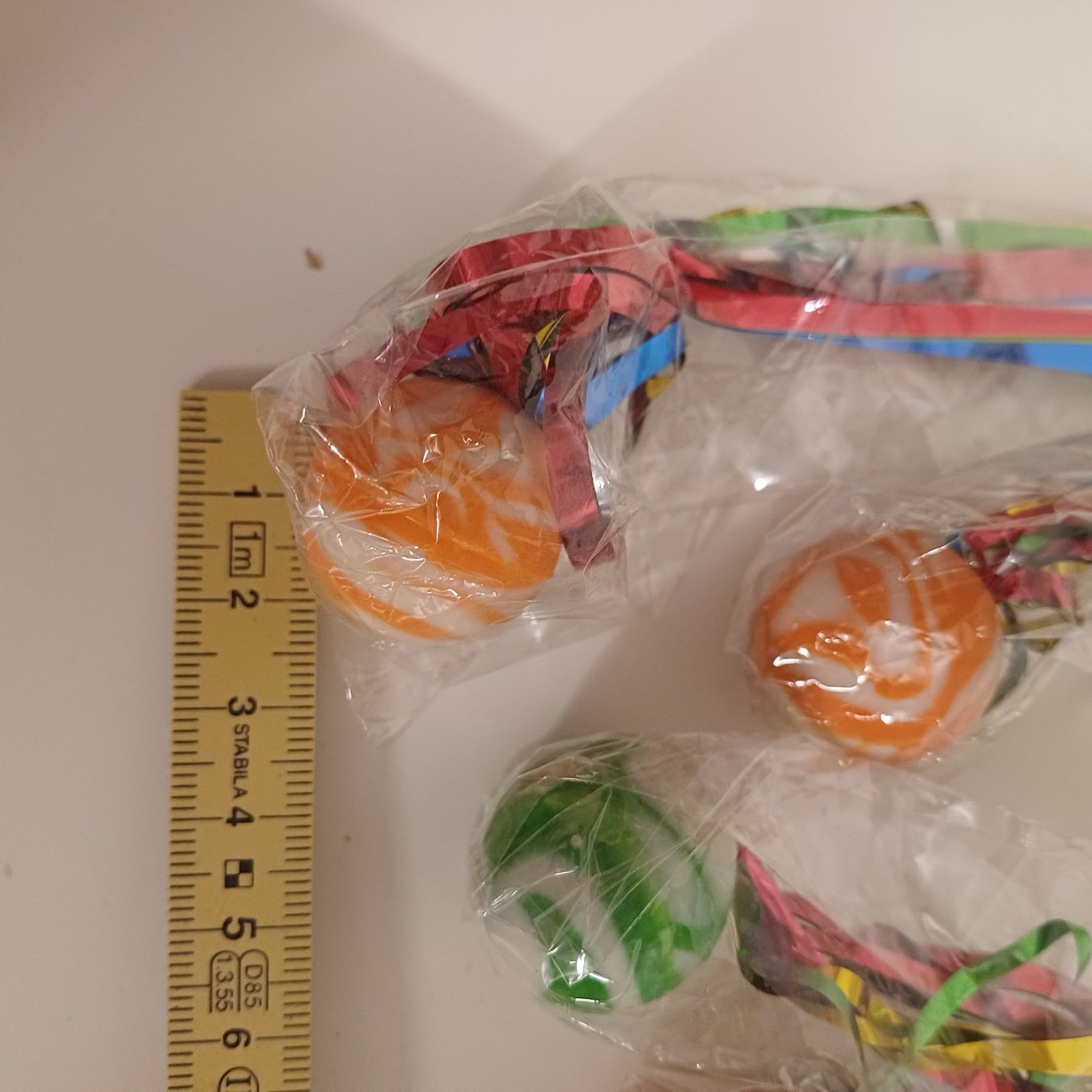 Bälle: Lot de 5 balles à rubans – Neu und originalverpackt aus Villeneuve VD von vog_yc5s 1