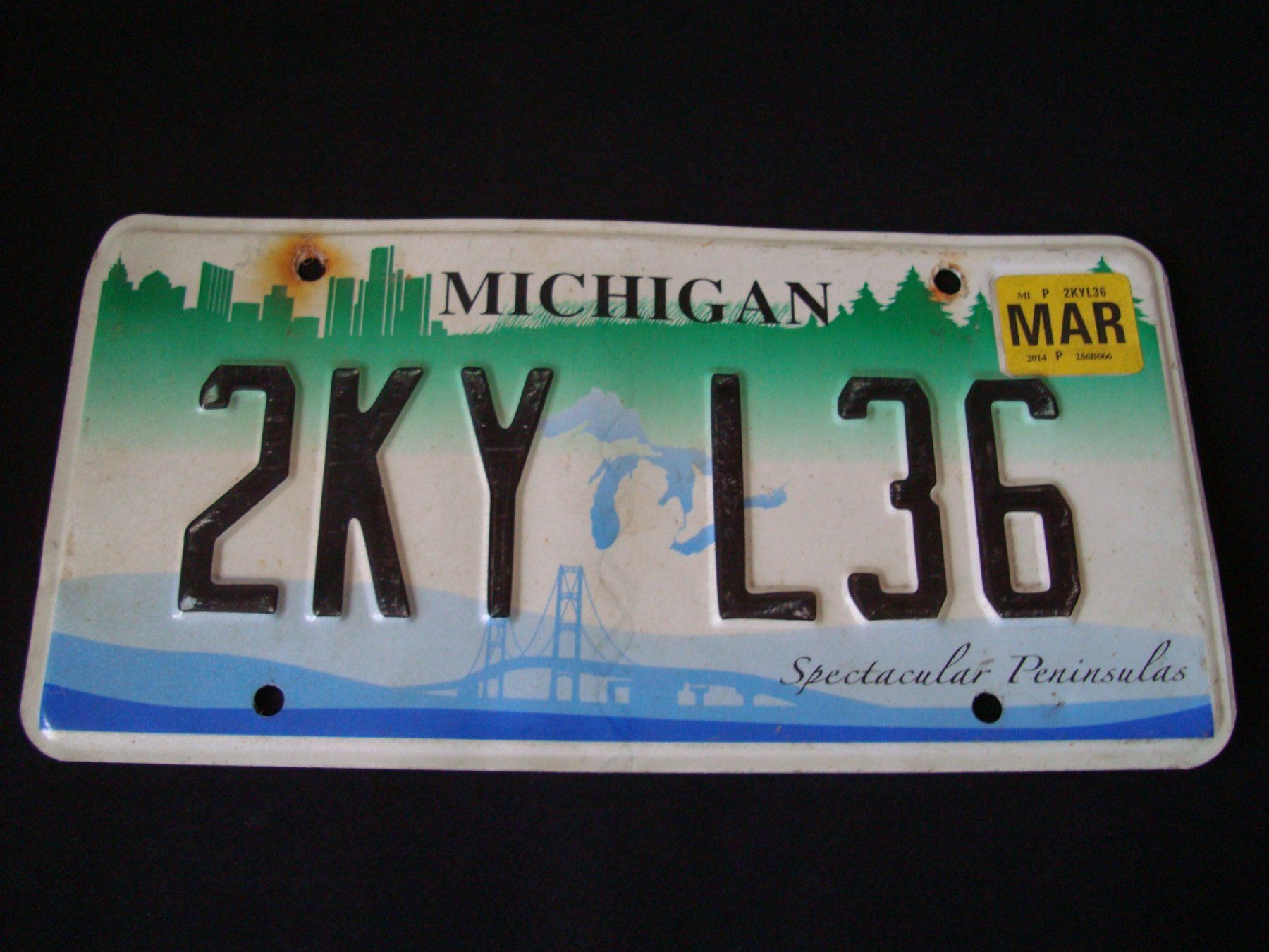 Ecriteaux: MICHIGAN 2KY L36 – D'occasion à Scherz par 5246