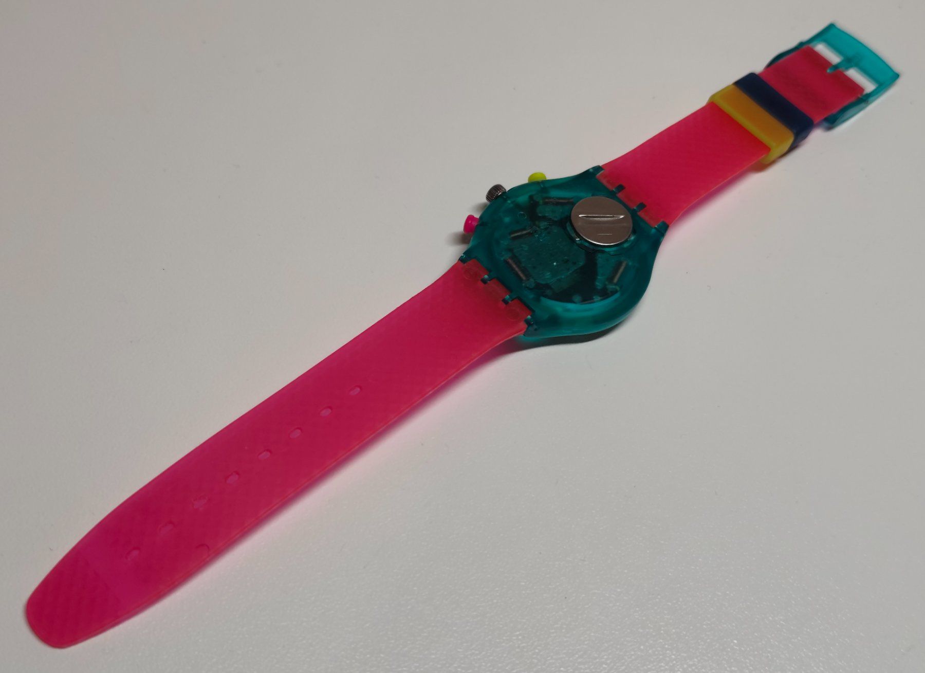 Swatch Orologi: Swatch⌚NEU CHRONO FLASH ARROW - SCL100 – Nuovo e nell'imballaggio originale da Eschenbach SG venduto da Piratenschatz 4