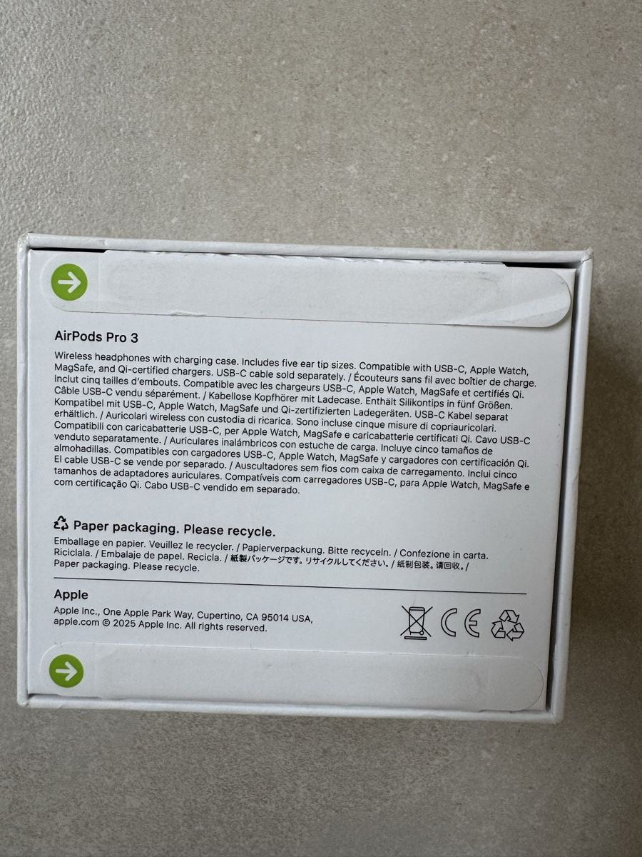Apple Casques audio: Air pods pro 3 – Neuf avec emballage d'origine à Reinach BL par Bollita 1
