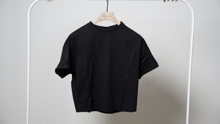 NAKD Basic Shirt schwarz T-Shirt Top Damen XS oversized