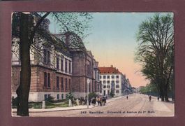 NEUCHÂTEL - Université - Av. du 1er mars