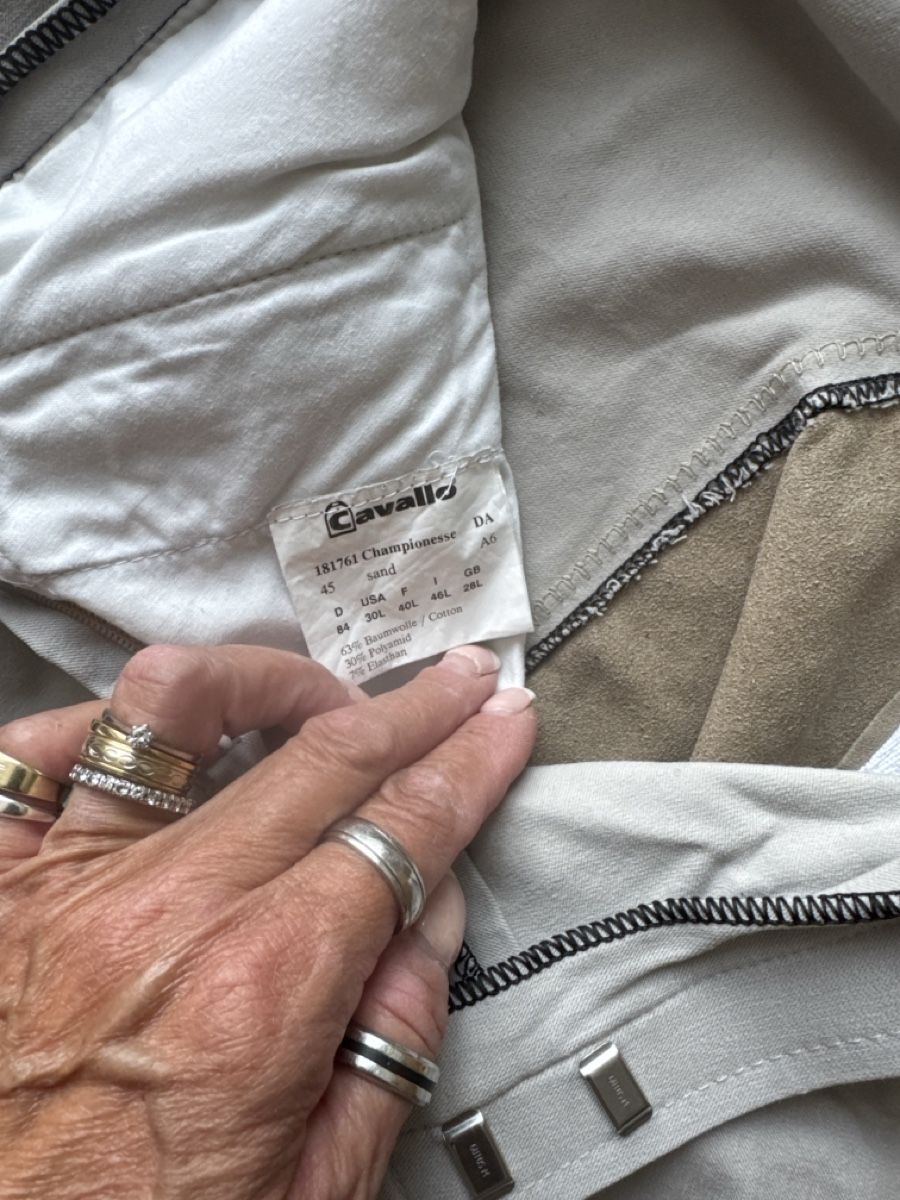 Pantaloni: Reithose Cavallo beige Gr.40 – Usato da Seewen SO venduto da Muggi3 1