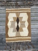 Handgewebter Wollteppich / Kelim – 66 × 90 cm  