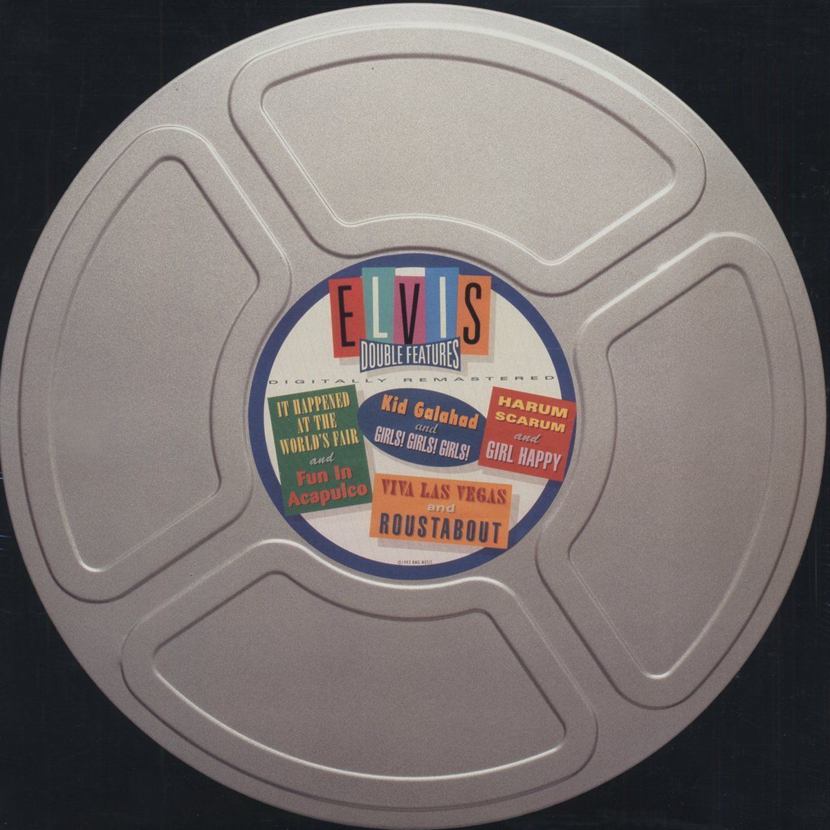 CD: Elvis Double Features 4 CD Box Set – Nuovo (secondo la descrizione) da Uerschhausen venduto da Burton77