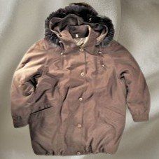 🧥Stylischer, figurumspielender Parka in Braun–Größe 46! 💫
