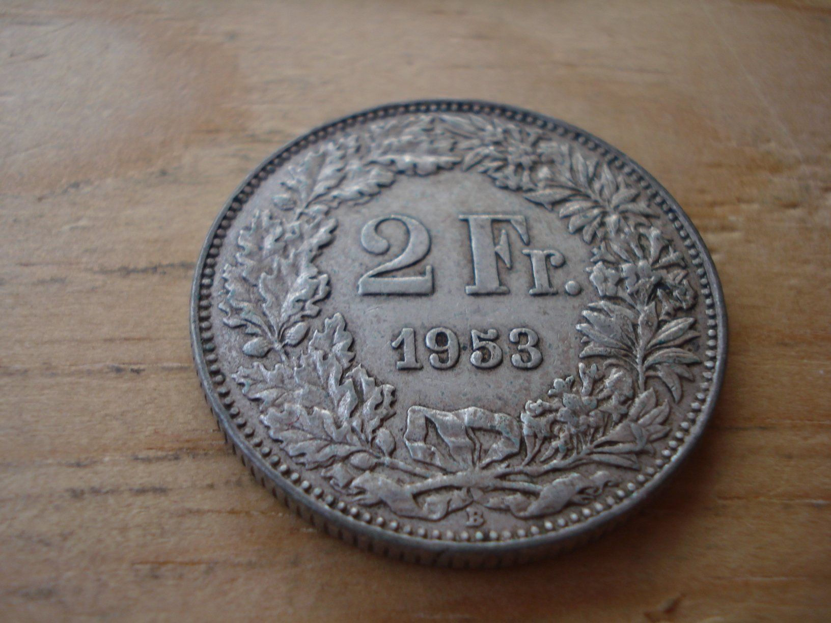 Tutti le monete: (D2) 2 Franken 1953 – Usato da Erlach venduto da Net-Coins