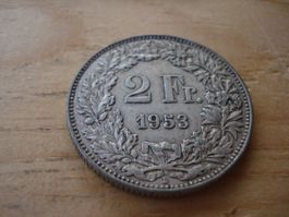 (D2) 2 Franken 1953