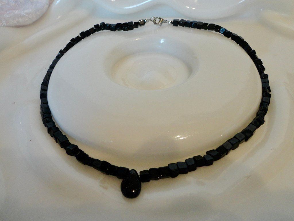 Catenine: Aktion/ Kinderkette mit Blaufluss – Nuovo (secondo la descrizione) da Biberist venduto da tl-schmuck