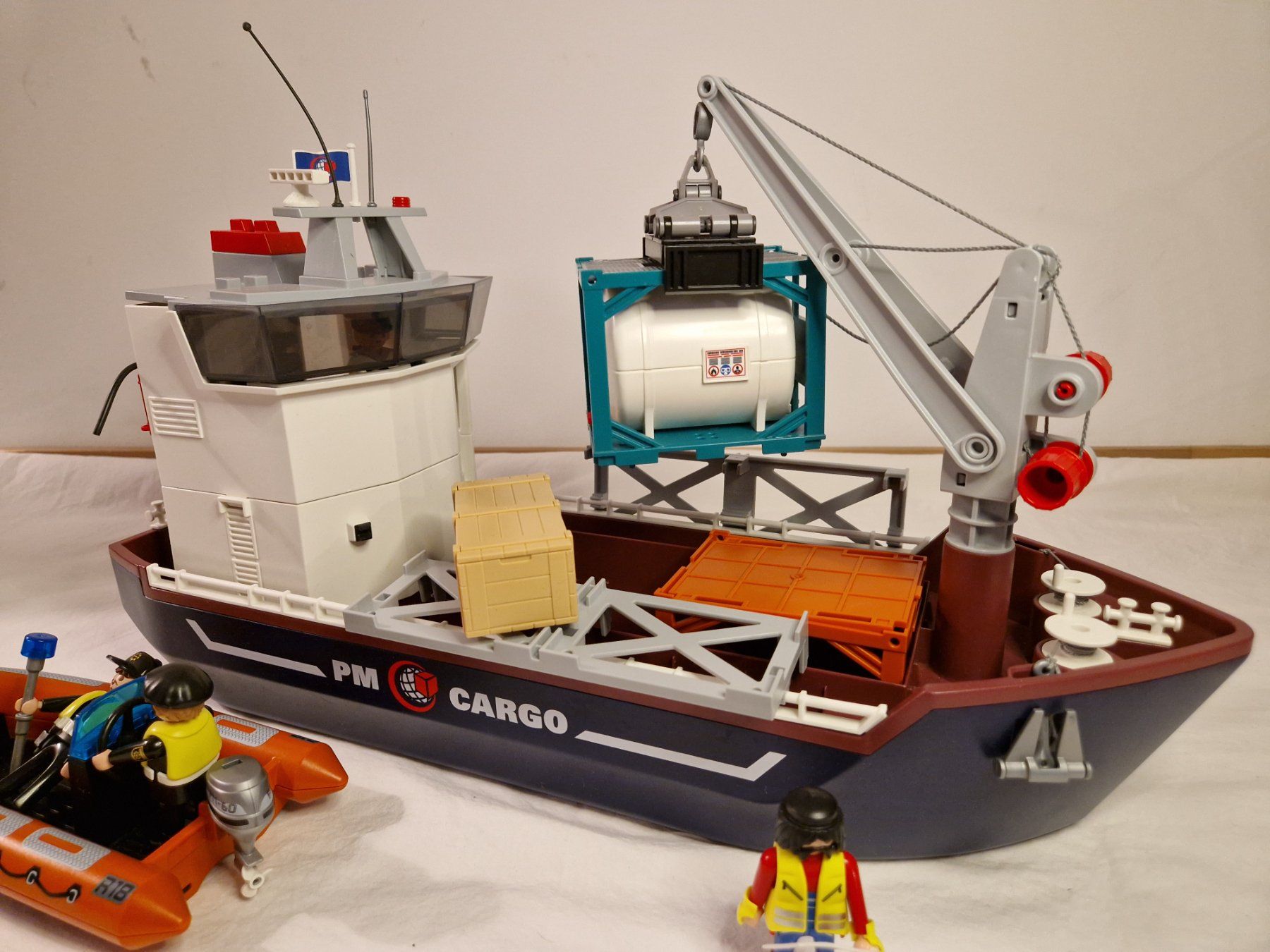 Playmobil Giocattoli: Playmobile Containerschiff PLUS Leute! – Nuovo (secondo la descrizione) da Zollikon venduto da jhb_5b7c
