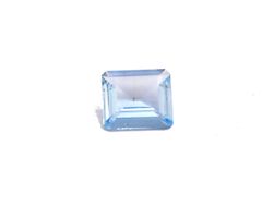 Aquamarin-1.175ct-Smaragd Schliff-Natural-Idar-Oberstein