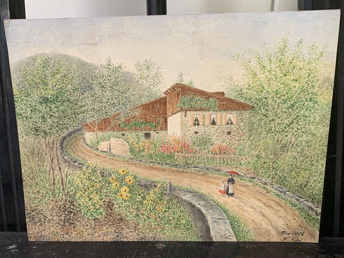 Dipinti: BEY 1888 F. NESSI  – Usato da Wolfhalden venduto da SecondAntique
