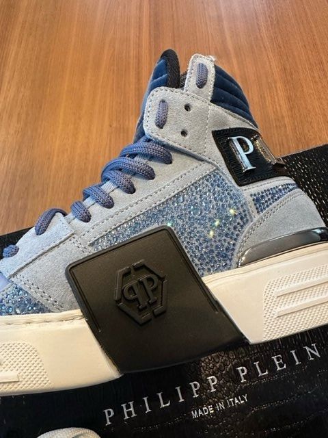 Scarpe da donna: Philipp Plein-PHANTOM KICK$ HI-TOP SKULL – Nuovo e nell'imballaggio originale da Goldau venduto da filiorum 8