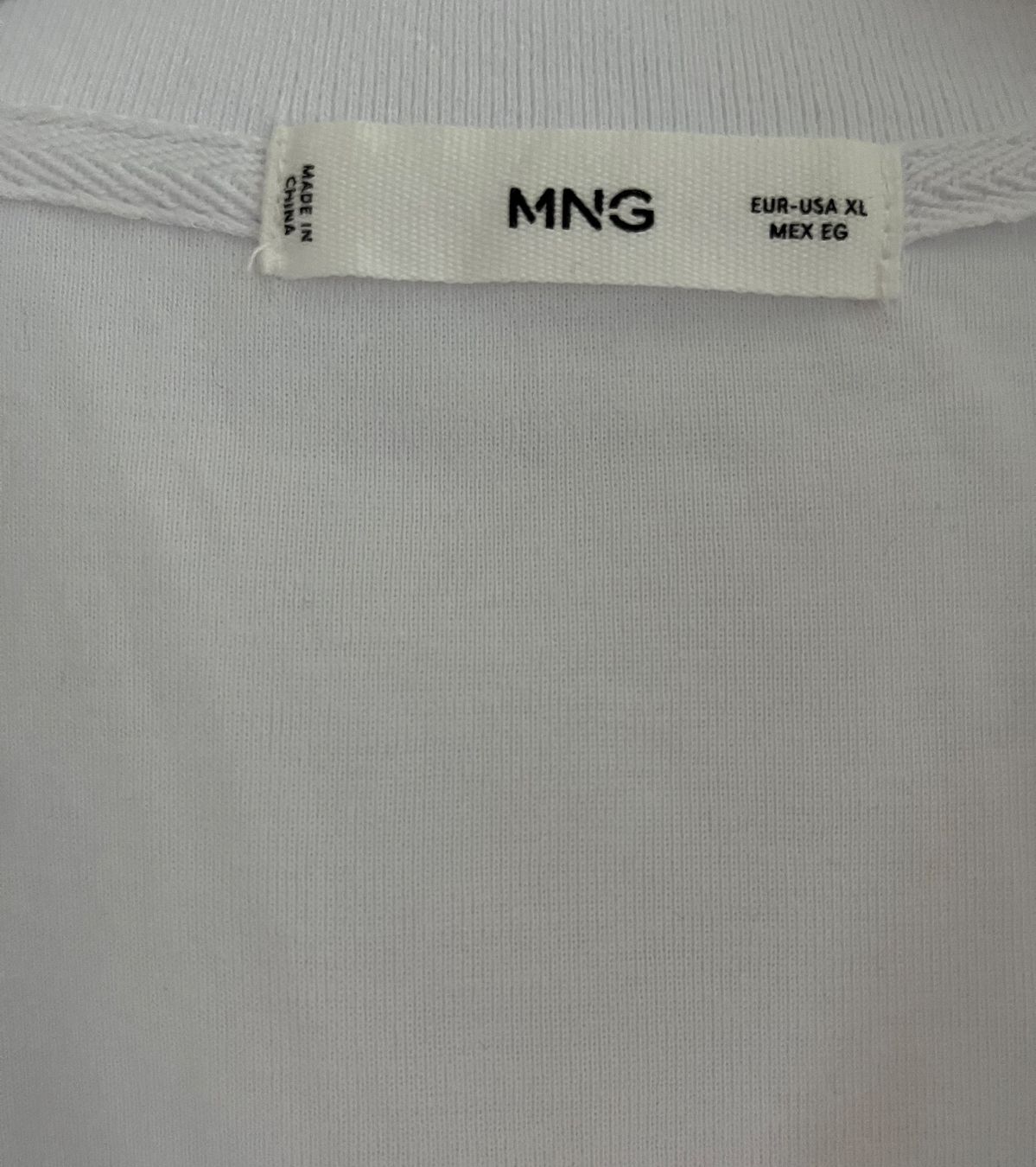 Mango Magliette Polo: MANGO Baumwoll-Poloshirt mit Kontraststreifen – Nuovo (secondo la descrizione) da Jona venduto da vanessasupermarket20 2