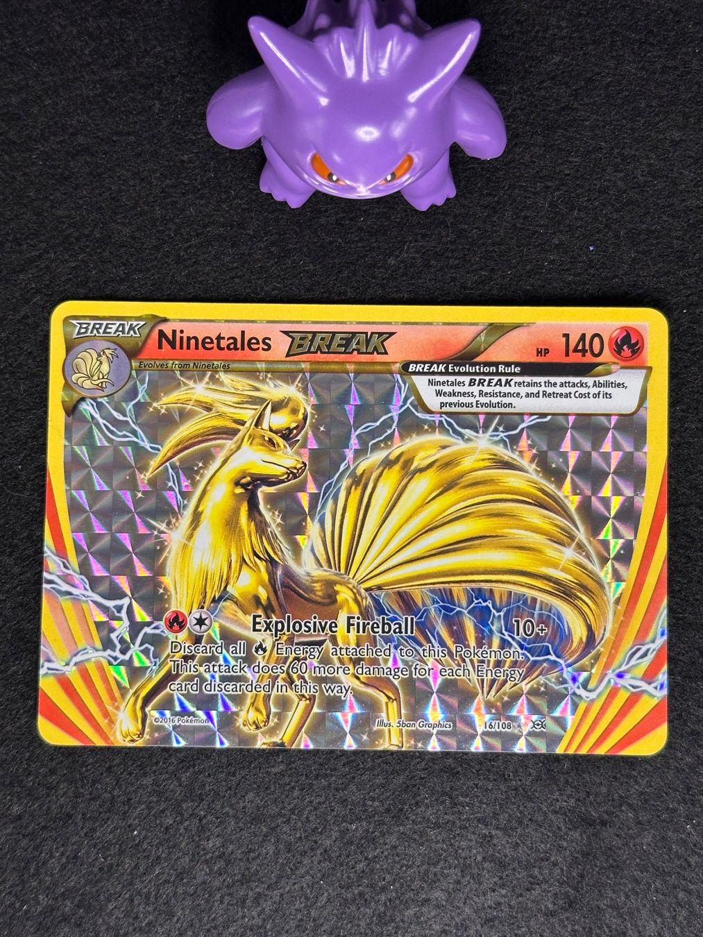 Pokémon Carte collezionabili: Evolution - Ninetales Break EVO 16 EN – Nuovo (secondo la descrizione) da Winterthur venduto da MonCards