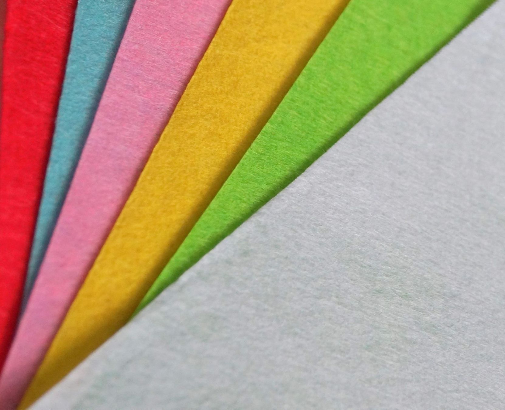 Bastelsets: BASTELFILZ-SET, 6 Farben, 30x30 cm Set 4 felt – Neu (gemäss Beschreibung) aus Langenthal von flowersNbirds 3