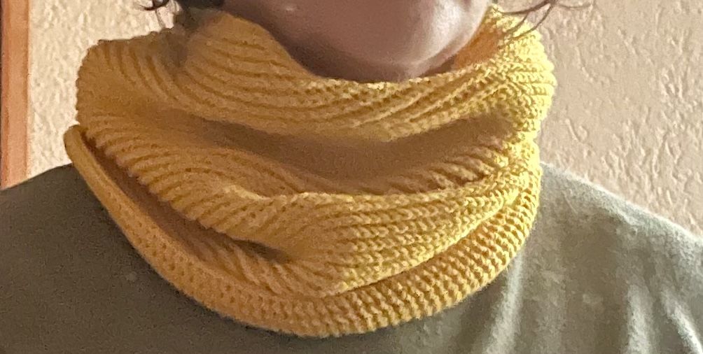 Foulard & Sciarpe: SCHLAUCHSCHAL - LOOP SCHAL - COWL - MERINOWOLLE – Nuovo e nell'imballaggio originale da Buchs AG venduto da fischli610 1