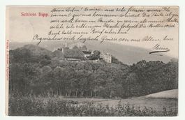 AK, 1907, Oberbipp, Schloss Bipp, Amt Wangen, Bern Rarität