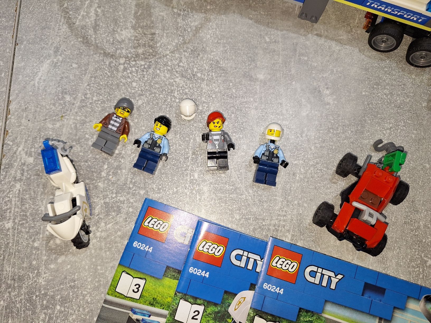 Lego Giocattoli: Lego 60244 Polizei Hubschrauber Transport – Usato da Egerkingen venduto da Niceli1 2