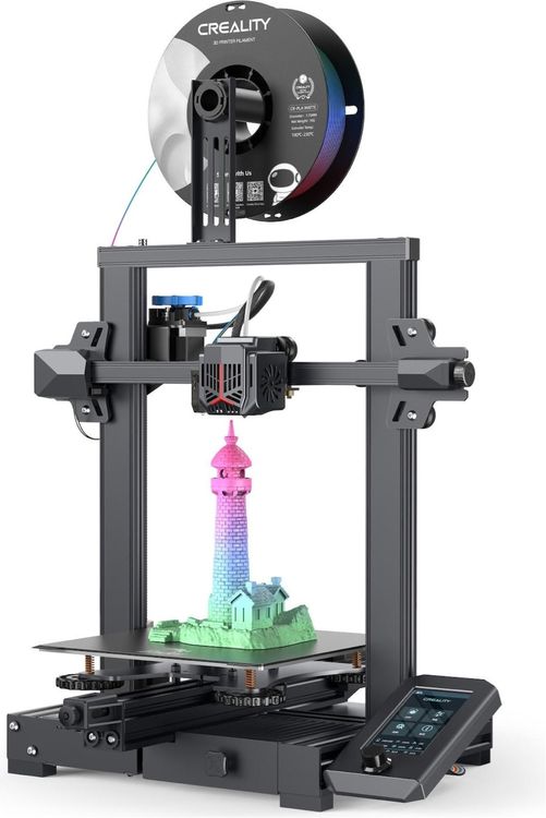 Creality Imprimante 3D: Creality Ender-3 V2 Neo + filaments – Neuf avec emballage d'origine à Courrendlin par fdb222