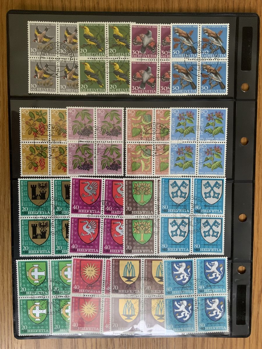 Tous les timbres: Pro Juventute – D'occasion à Binningen par chr_cr5n 2
