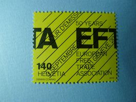 2010 Sondermarke EFTA ET Vollstempel