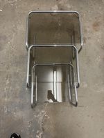 Midcentury Bauhaus Chrom Beistelltische / Satztische