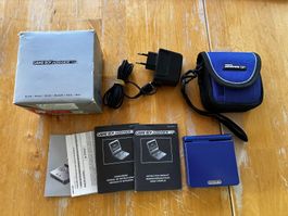 Game Boy Advance SP Konsole in Blau