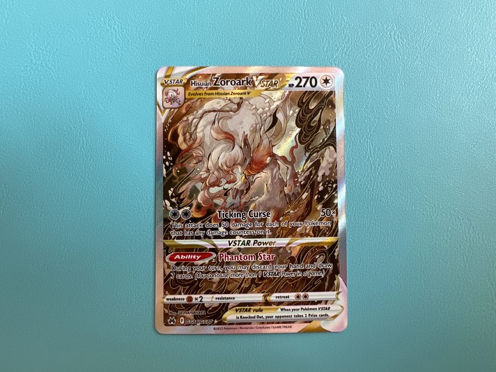 Pokemon Zoroark VSTAR Alt Art Top Selten Crown Zenith Mega Kaufen auf