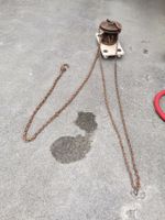 Triplex, Yale + Towne, Flaschenzug, Kettenzug, Lift, Kran