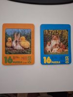 2 kleine Puzzles (je 16 Teile)