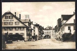 Schüpfheim, Gasthof Adler, Strassenpart