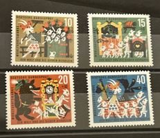 Timbres Allemands du conte Le Loup et les 7 Chevreaux
