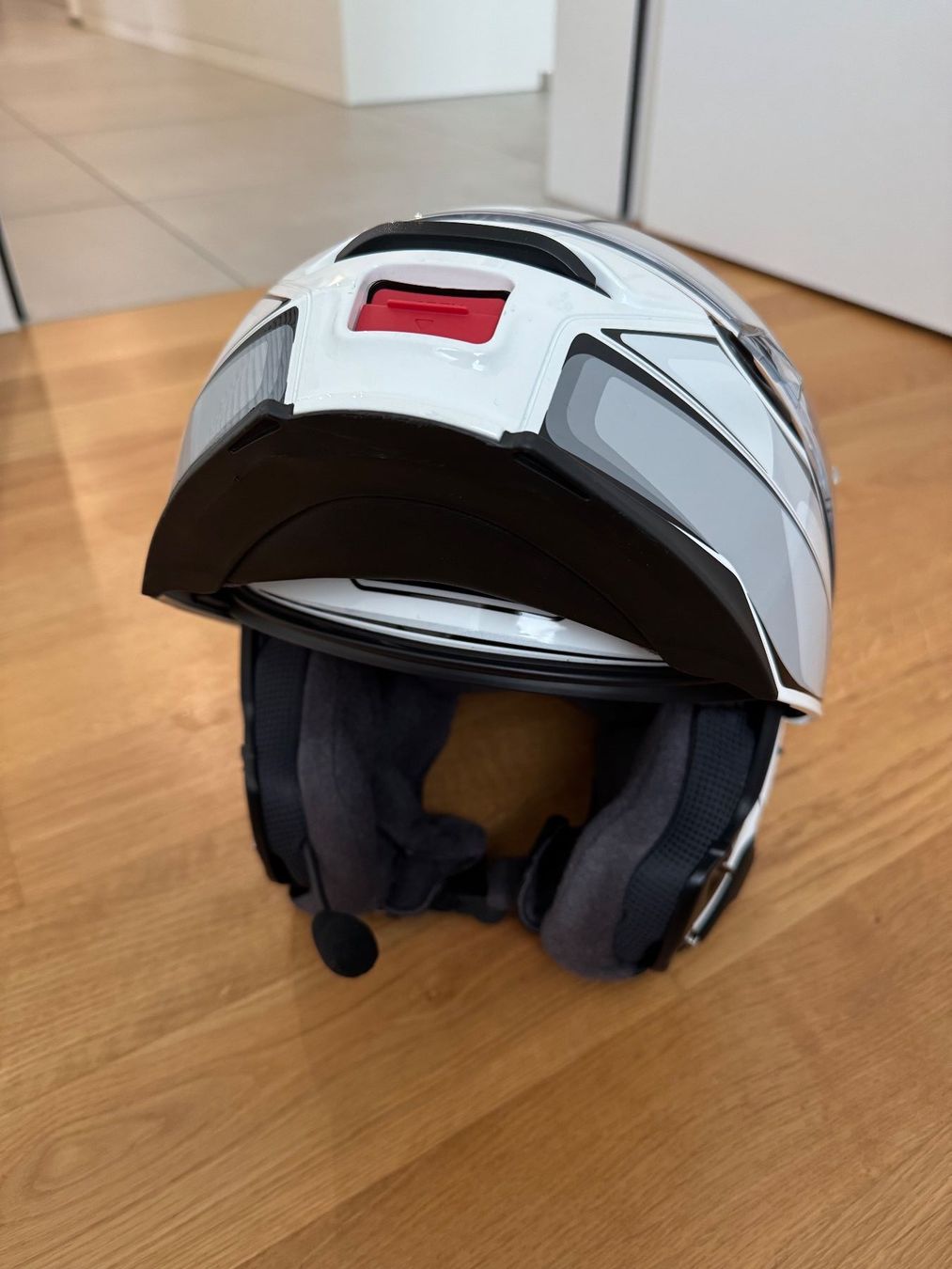 Shoei Helme & Visiere: Shoei Neotec II inkl. Sena SRL-Mesh Intercom – Gebraucht aus Root von Columcille 1