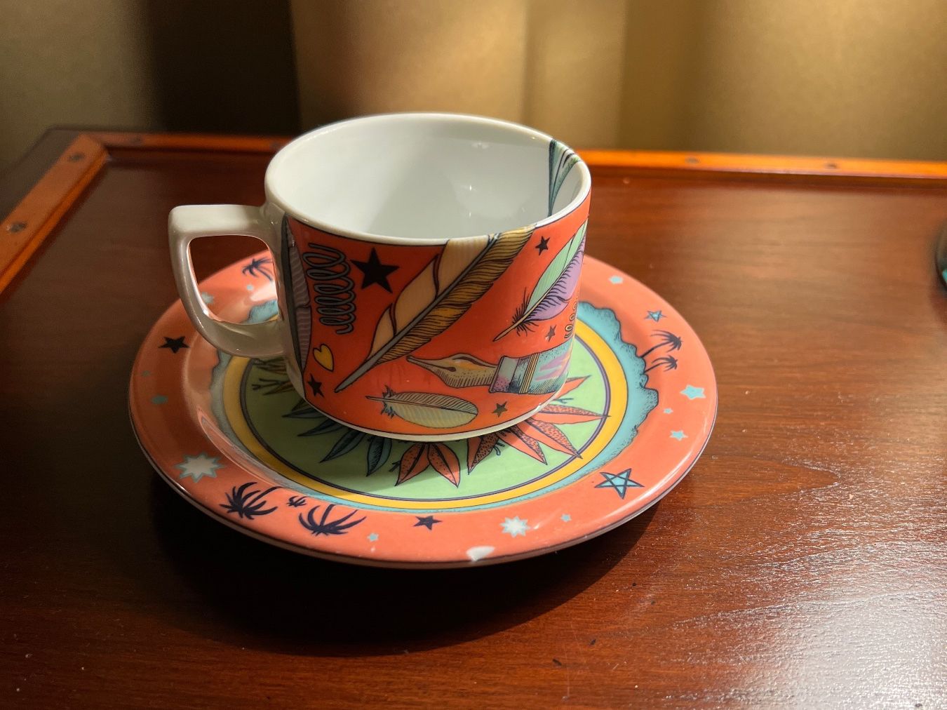 Bopla Set di piatti: Bopla! Tasse mit Unterteller, gebraucht – Usato da Iragna venduto da Flips03