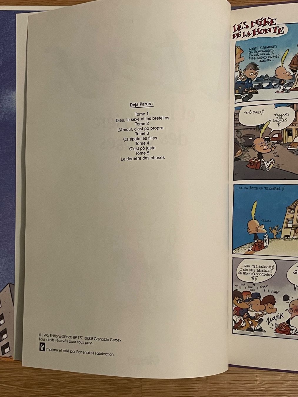 Fumetti: TITEUF 5 : LE DERRIÈRE DES CHOSES EO – Usato da Lausanne venduto da gaugau61 3