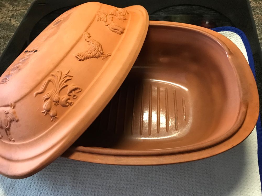 Original Römertopf - Schlemmertopf - glasiert - inkl.Rezepte (Neu ...